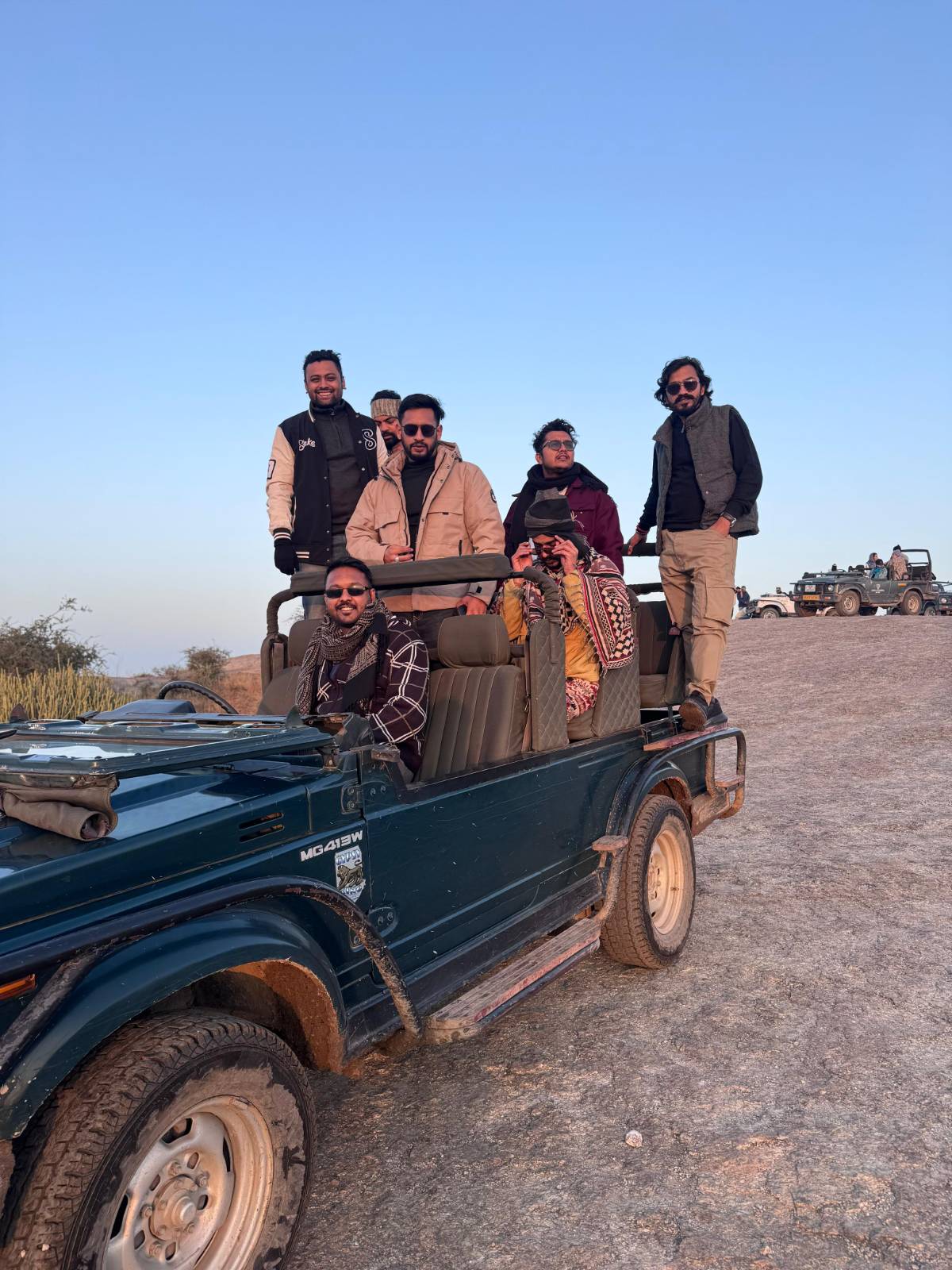 Sunrise safari Jawai